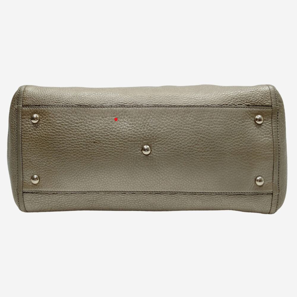 Gucci Bronze Soho Shoulder Bag in Pebbled Leather - Picture 5 of 9